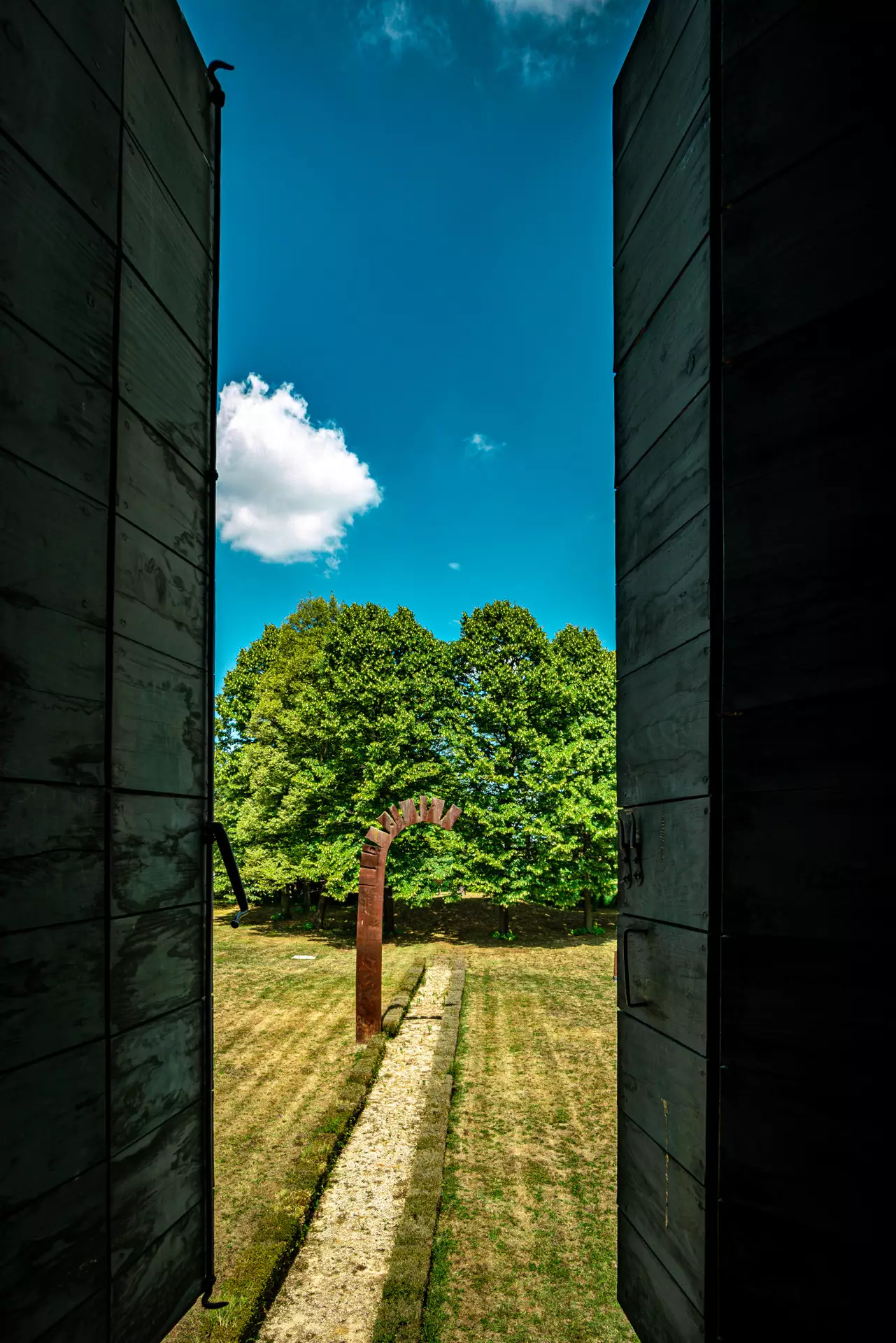 Vista parco da finestra DSC09811 HDR