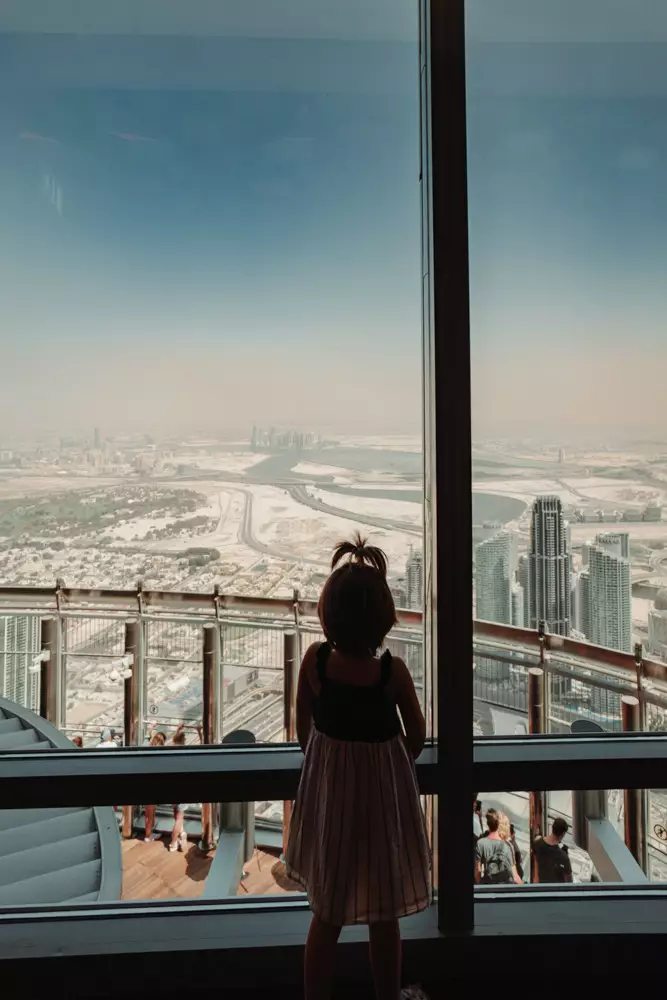 burj khalifa skyline