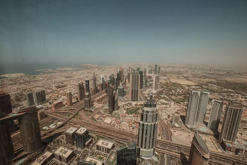 burj khalifa dubai panorama